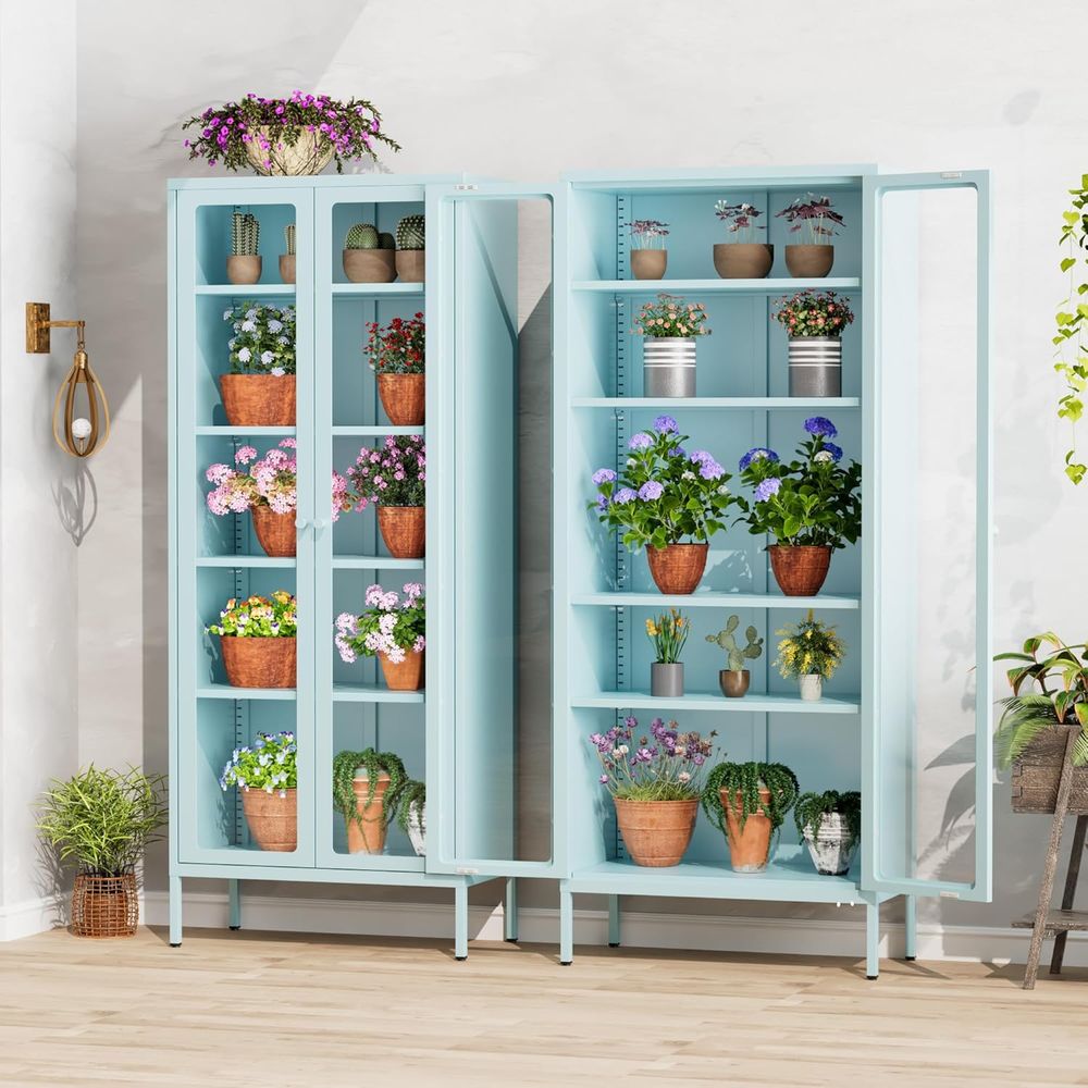 Tall Glass Display Cabinet for - Home & Bathroom Building Products Pte Ltd Reviews บทวิจารณ์และราคา