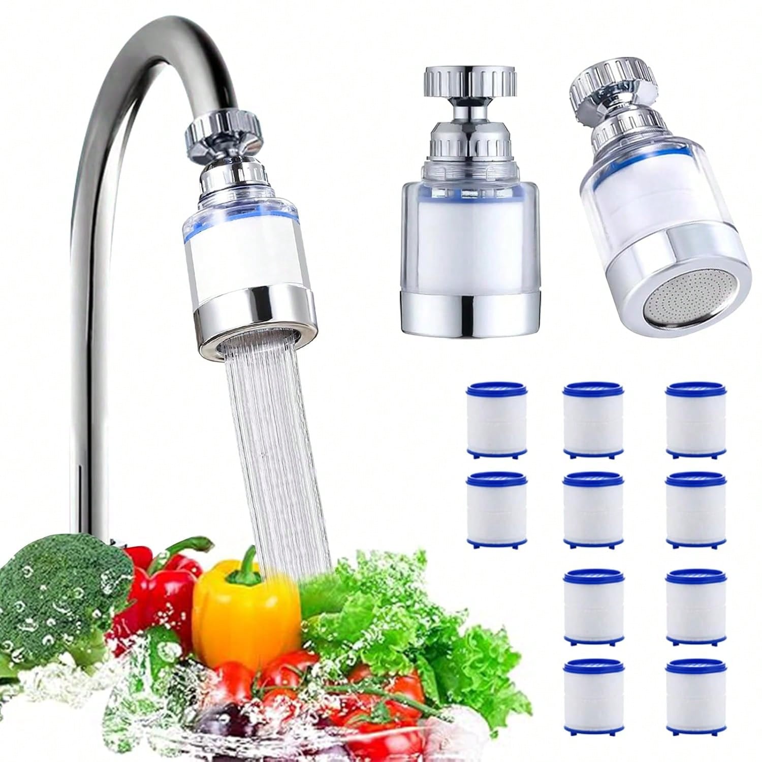 10/20/30 Pack Sink Water Fauce - Home Bathroom Sink บทวิจารณ์และราคา