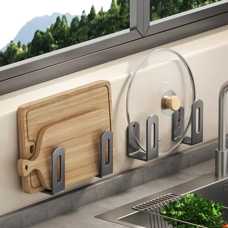 2pcs/set Pot Lid Rack Pot Cove - Home Kitchen Bathroom Marketing บทวิจารณ์และราคา