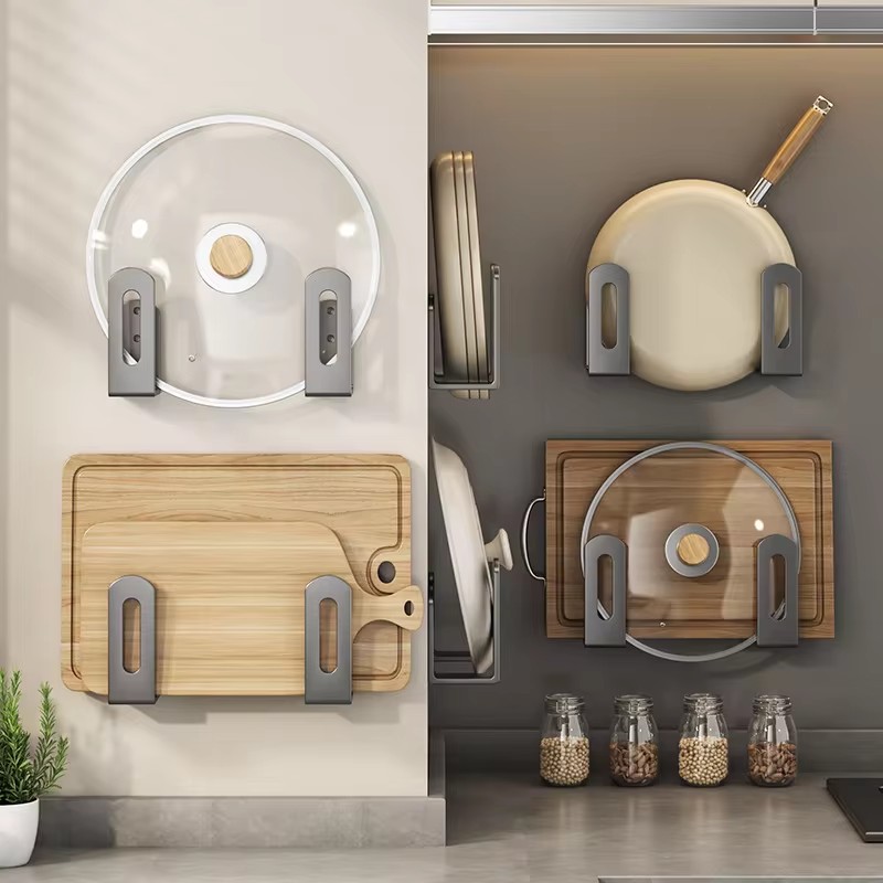 2pcs/set Pot Lid Rack Pot Cove - Home Kitchen Bathroom Marketing บทวิจารณ์และราคา