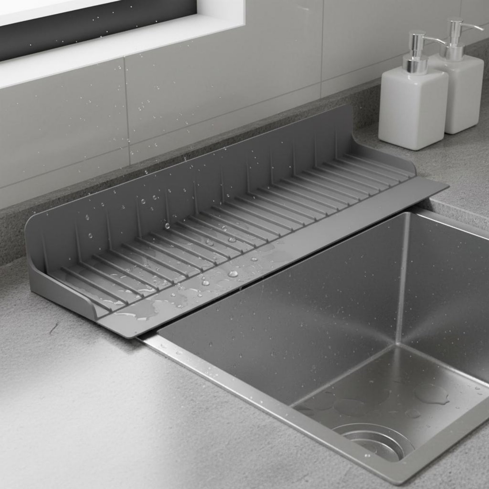 Silicone Sink Splash Guard Wat - Home Bathroom Sink บทวิจารณ์และราคา