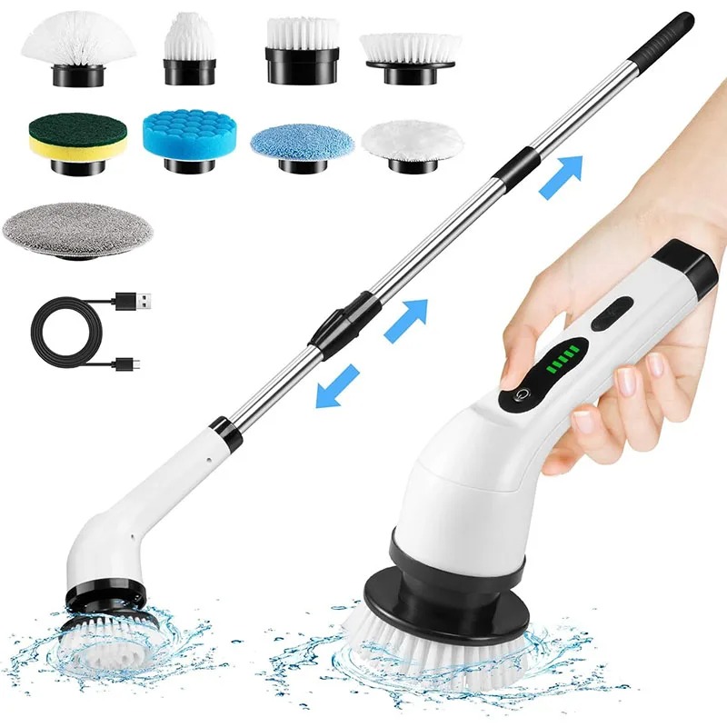 Cordless Electric Spin Scrubbe - Plunger Toilet บทวิจารณ์และราคา