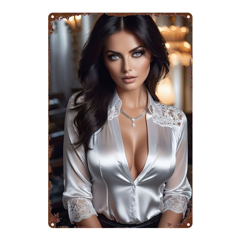 2D Metal Wall Art for Women -  - Home Bathroom Signs บทวิจารณ์และราคา