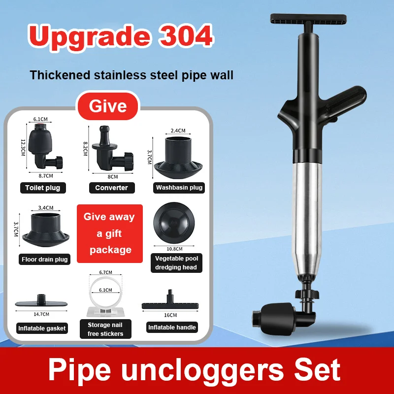 High Pressure Air Drain Blaste - Plunger Toilet บทวิจารณ์และราคา
