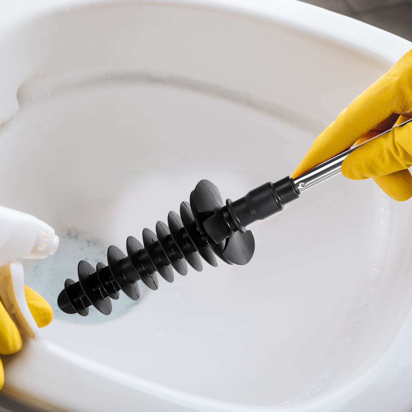 1Pcs Heavy Duty Toilet Plunger - Plunger Toilet บทวิจารณ์และราคา