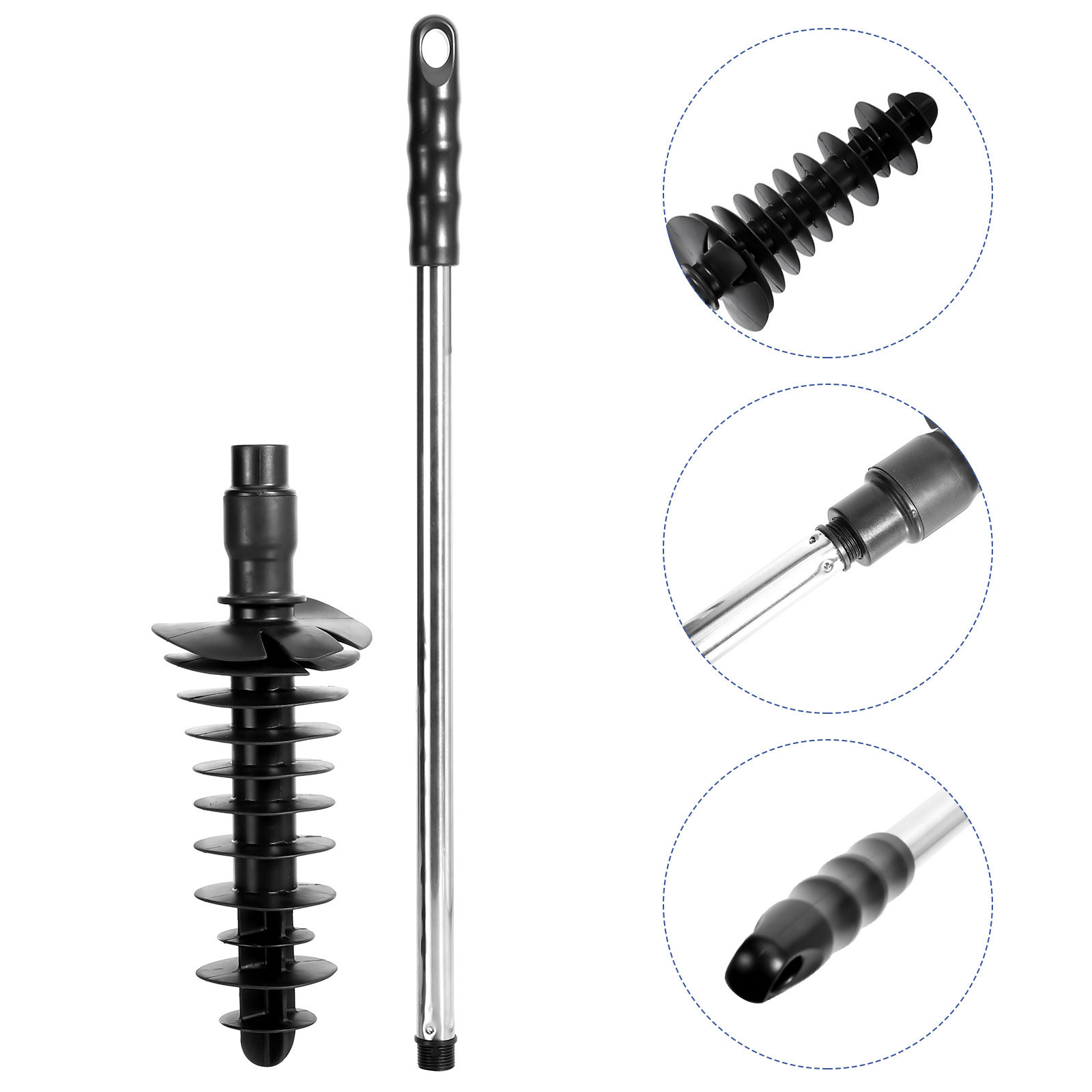 1Pcs Heavy Duty Toilet Plunger - Plunger Toilet บทวิจารณ์และราคา