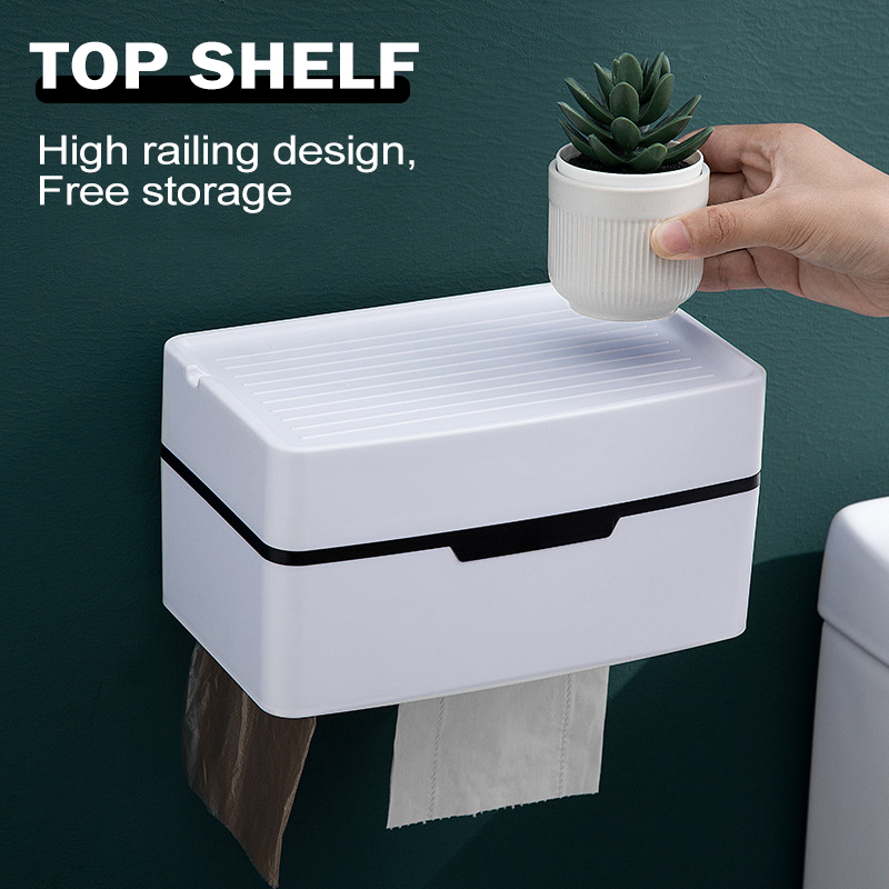 Bathroom Kitchen Tissue Box To - Toilet Paper Holder บทวิจารณ์และราคา