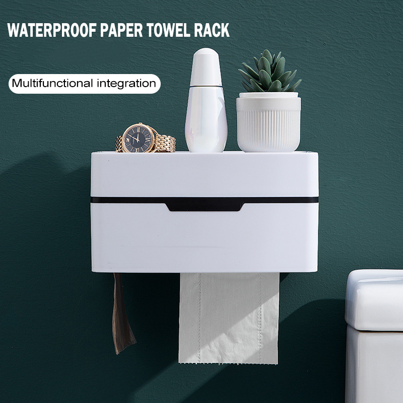 Bathroom Kitchen Tissue Box To - Toilet Paper Holder บทวิจารณ์และราคา