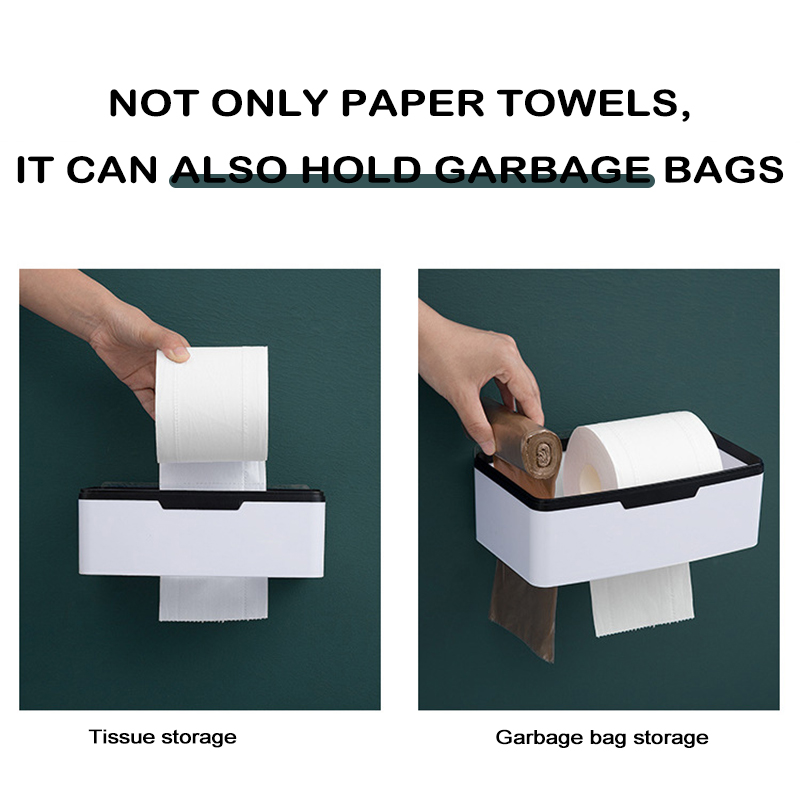 Bathroom Kitchen Tissue Box To - Toilet Paper Holder บทวิจารณ์และราคา