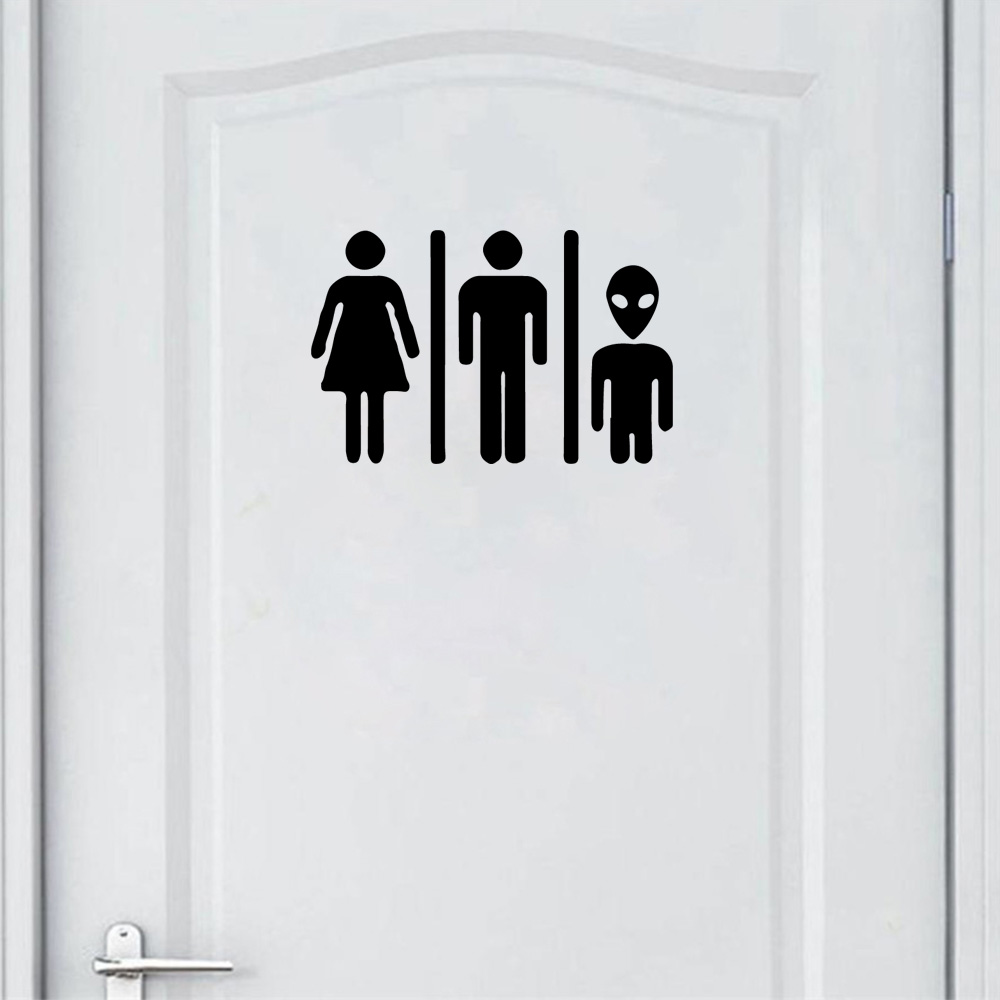 1 pc Cartoon Style Toilet and  - Home Bathroom Wallpaper บทวิจารณ์และราคา