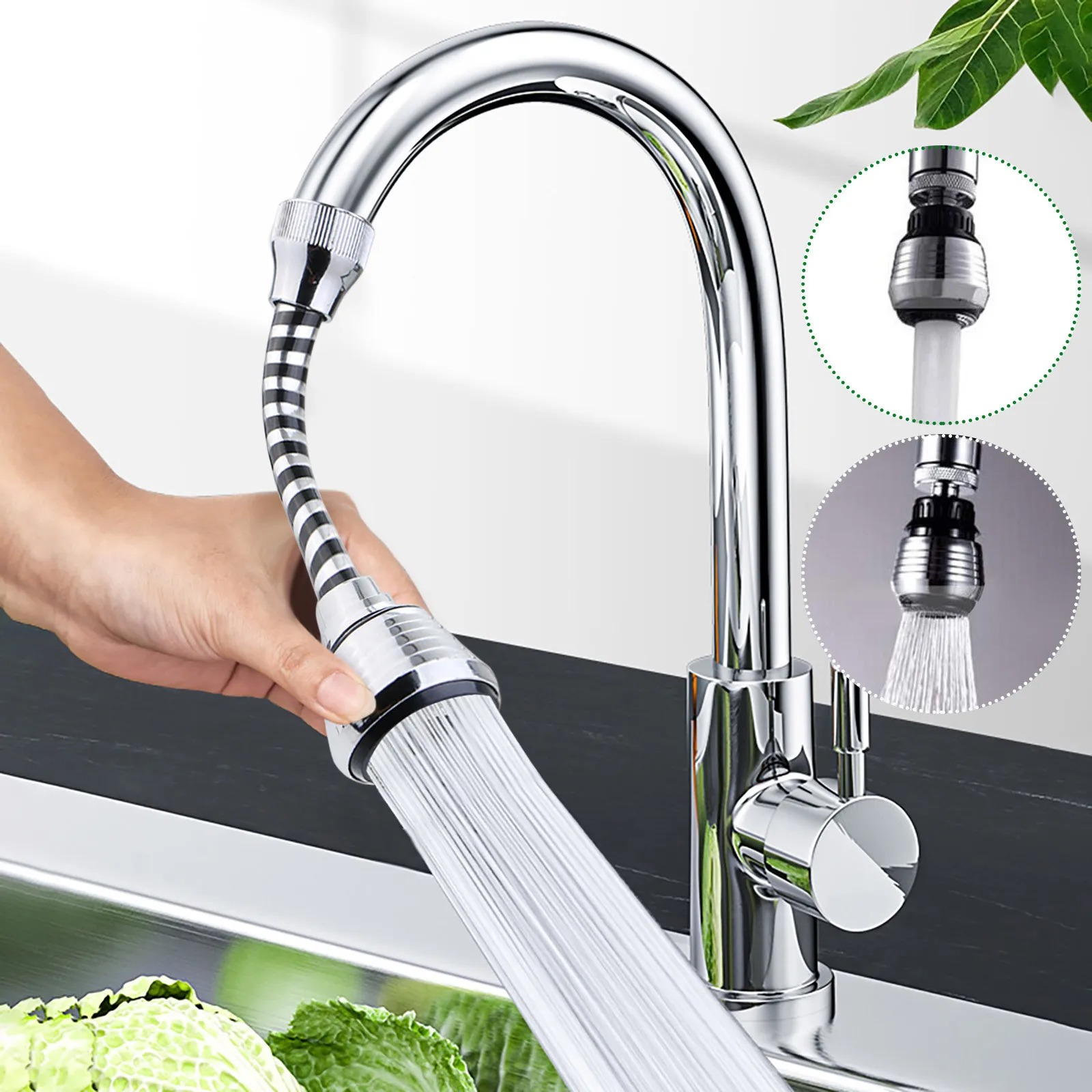360 Degree Adjustment Faucet E - Home Bathroom Water Filter บทวิจารณ์และราคา