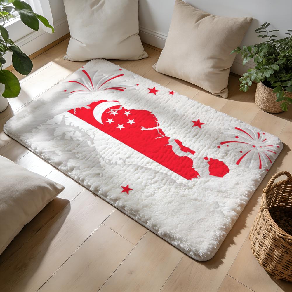 S-Singapore Floor Mat Soft Fla - Home And Bathroom Singapore บทวิจารณ์และราคา