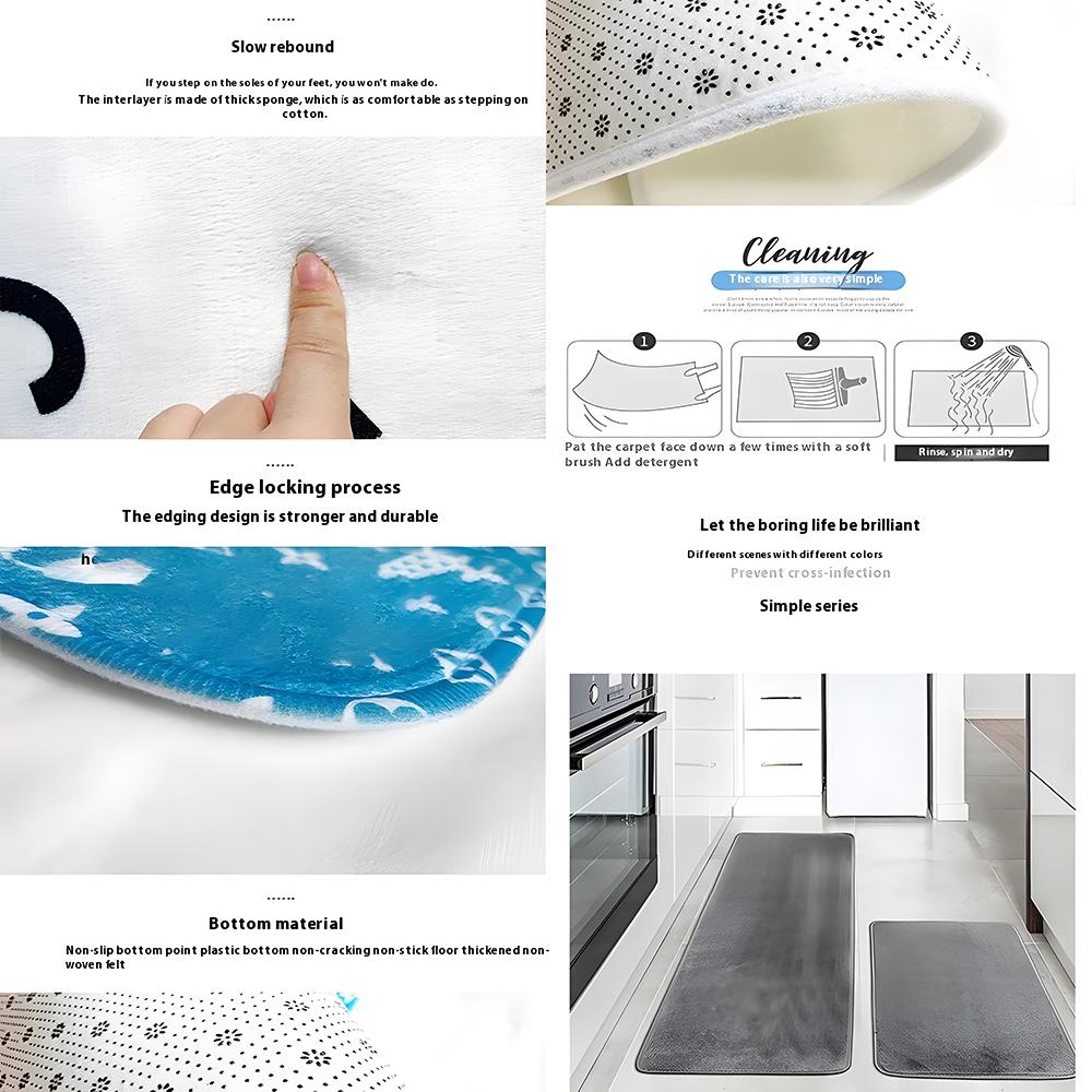 S-Singapore Floor Mat Soft Fla - Home And Bathroom Singapore บทวิจารณ์และราคา