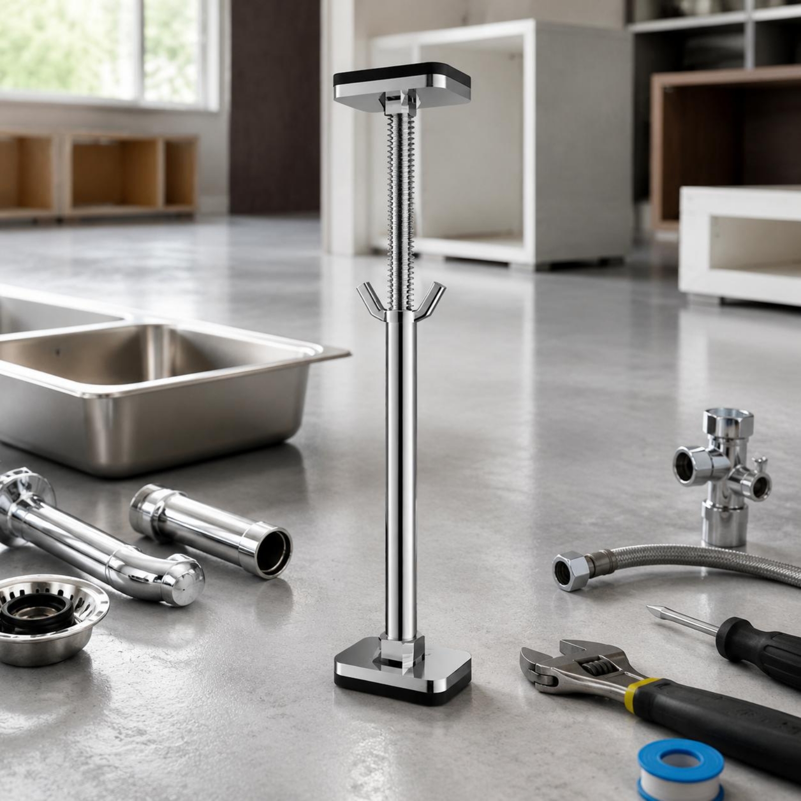 Under-Mount Sink Support Brace - Home Bathroom Sink บทวิจารณ์และราคา