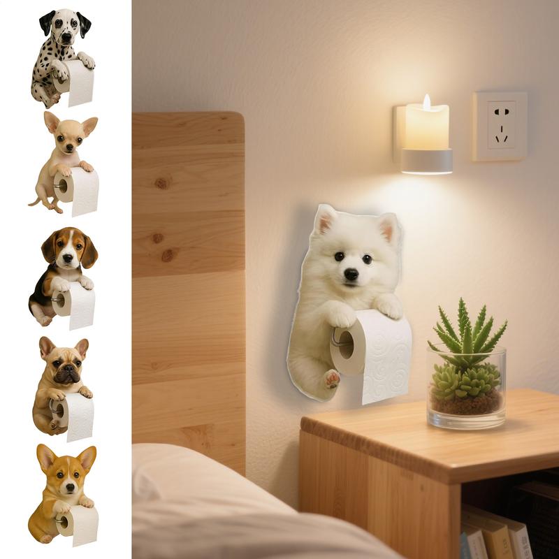Cute Paper Towel Holder Funny  - Home Bathroom Paper Towel Holder บทวิจารณ์และราคา