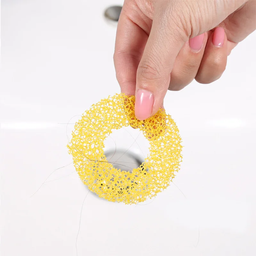 Wash Basin Hair Catcher, Sink  - Drain Hair Catcher บทวิจารณ์และราคา
