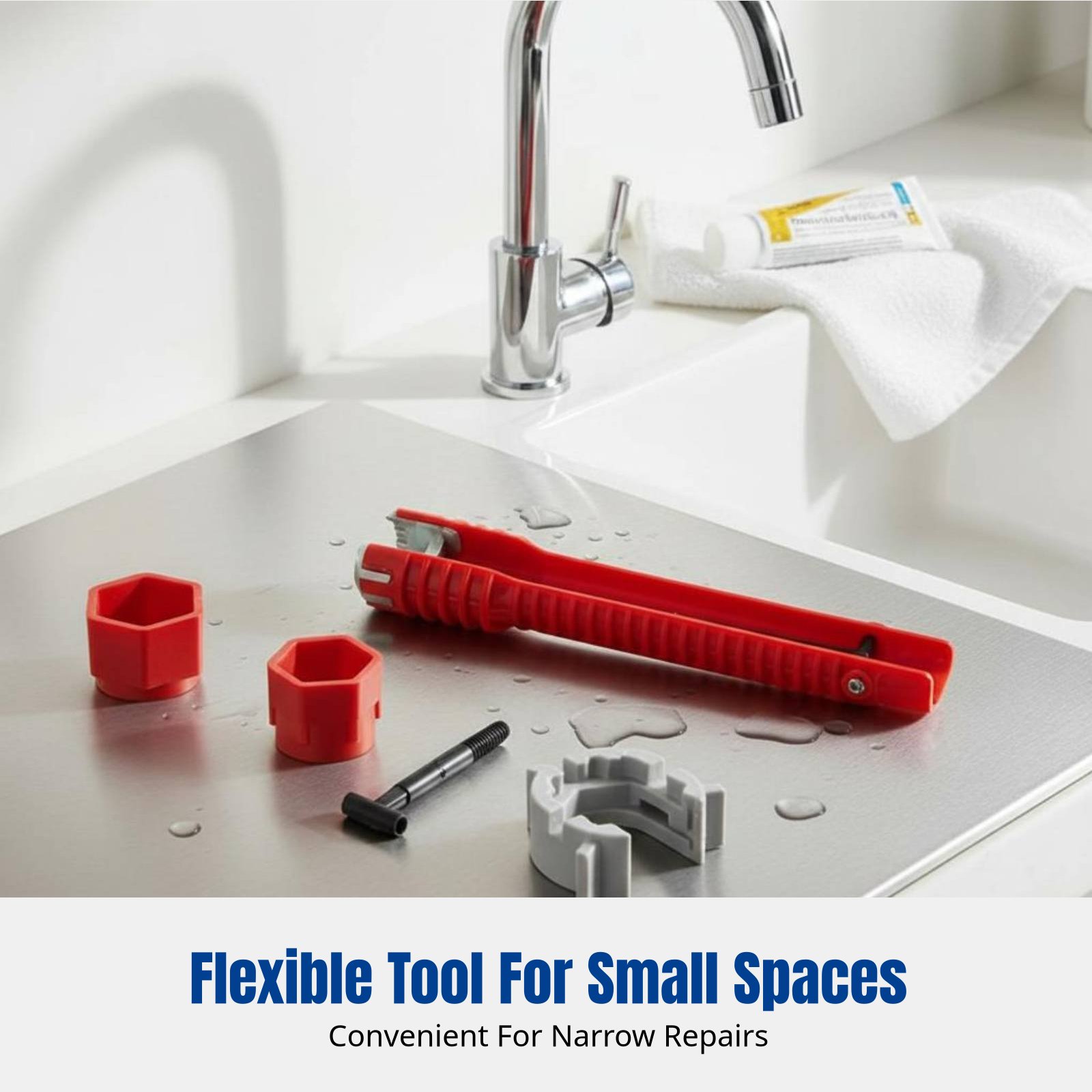 Plumbing Sink Wrench, Multifun - Home Bathroom Sink บทวิจารณ์และราคา
