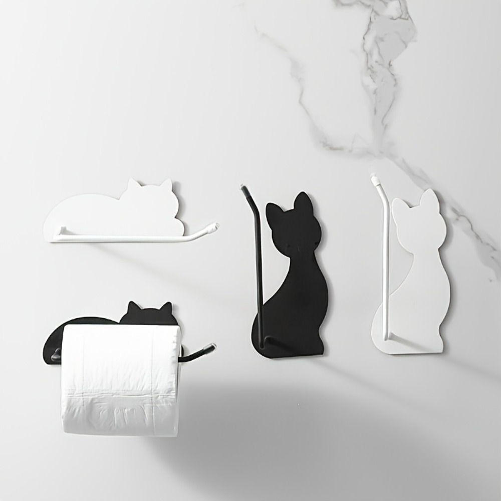 Cat Shaped Wall Mounted Toilet - Toilet Paper Holder บทวิจารณ์และราคา