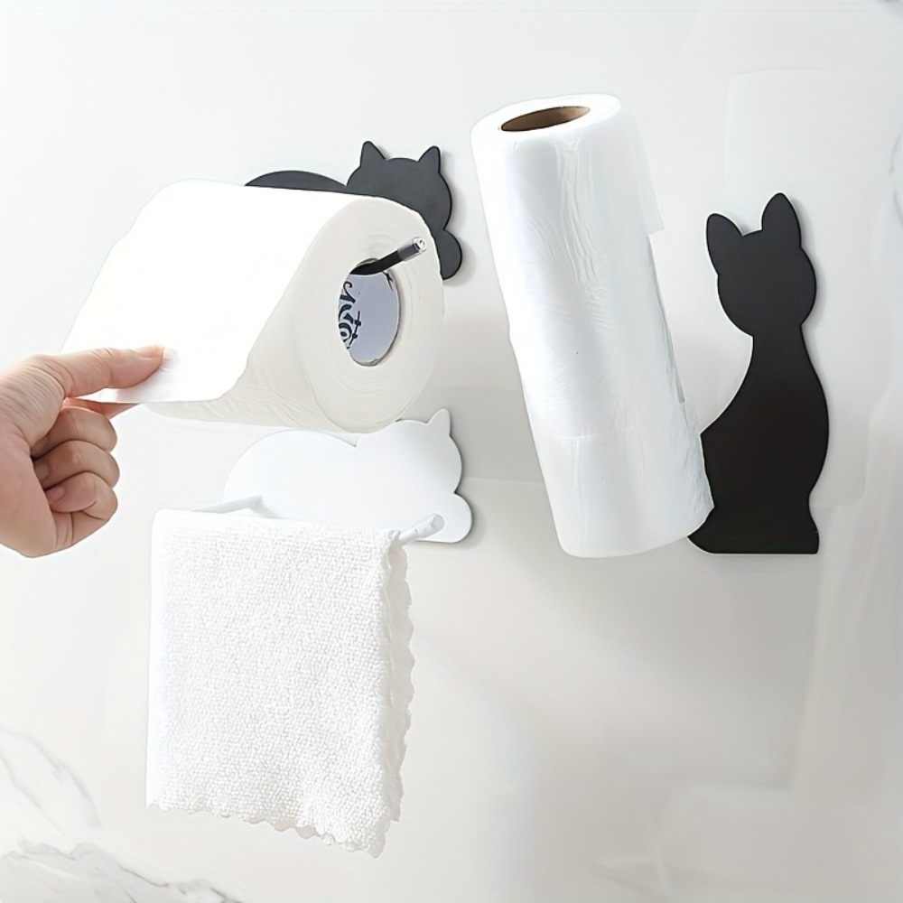 Cat Shaped Wall Mounted Toilet - Toilet Paper Holder บทวิจารณ์และราคา