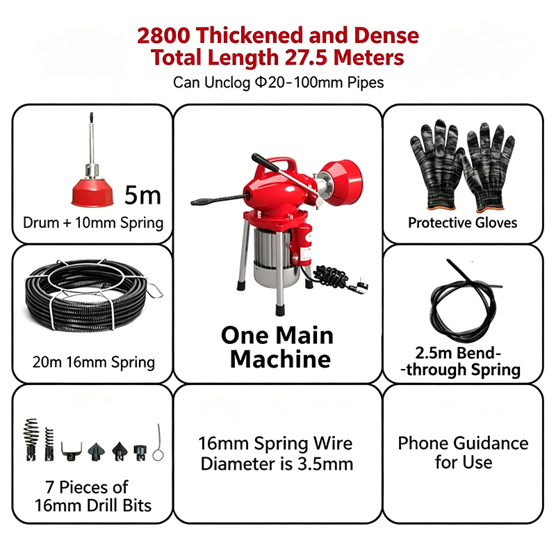 Electric Drain Cleaner Kitchen - Plunger Toilet บทวิจารณ์และราคา