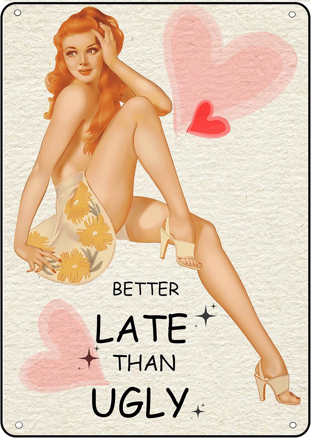 Bathroom Home Pin Up Girl Meta - Home Bathroom Signs บทวิจารณ์และราคา