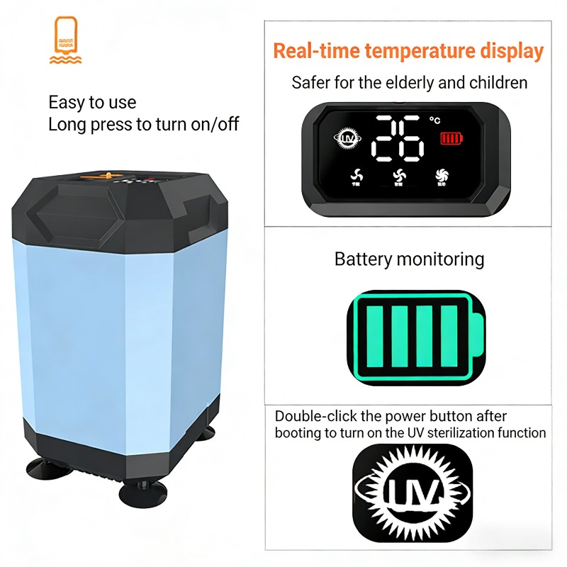 5400mAh/9000mAh Outdoor Portab - Home Bathroom Water Filter บทวิจารณ์และราคา