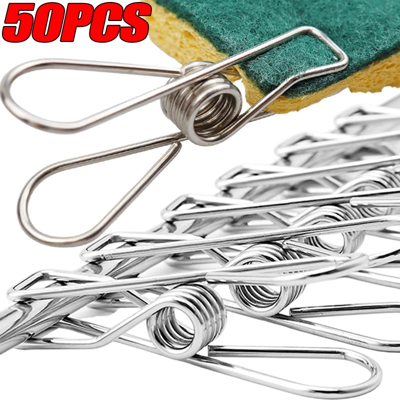 10/50PCS Stainless Steel Clips - Towel Bar Stainless บทวิจารณ์และราคา