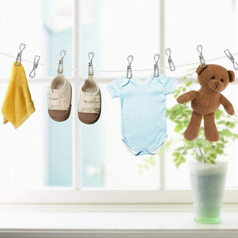 10/50PCS Stainless Steel Clips - Towel Bar Stainless บทวิจารณ์และราคา