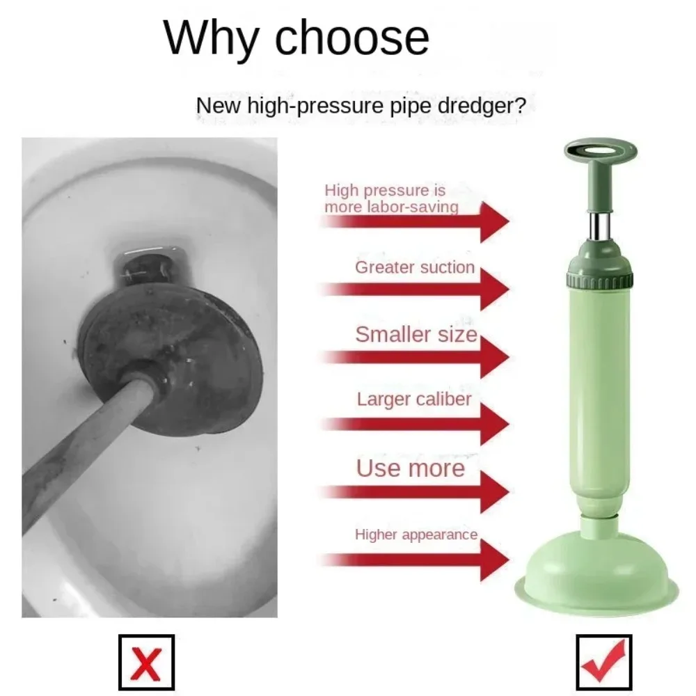 Toilet Plunger High Pressure P - Plunger Toilet บทวิจารณ์และราคา