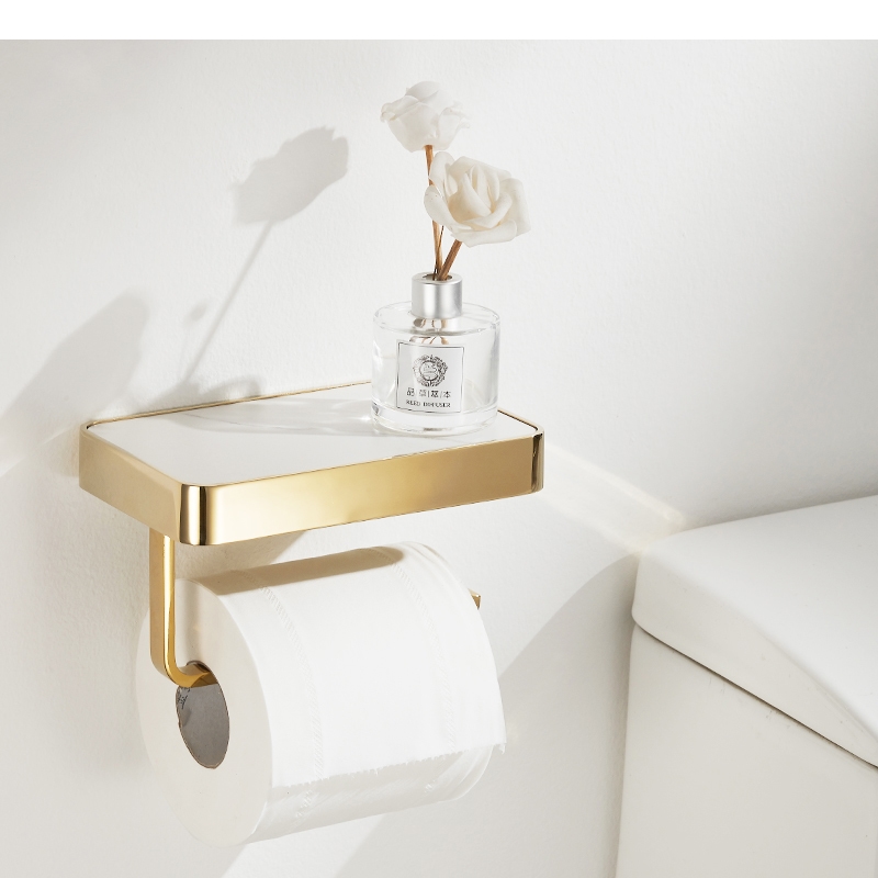 Metal Tissue Holder Rock Slab  - Home Bathroom Paper Towel Holder บทวิจารณ์และราคา