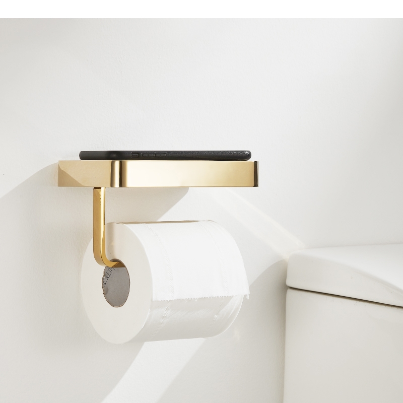Metal Tissue Holder Rock Slab  - Home Bathroom Paper Towel Holder บทวิจารณ์และราคา