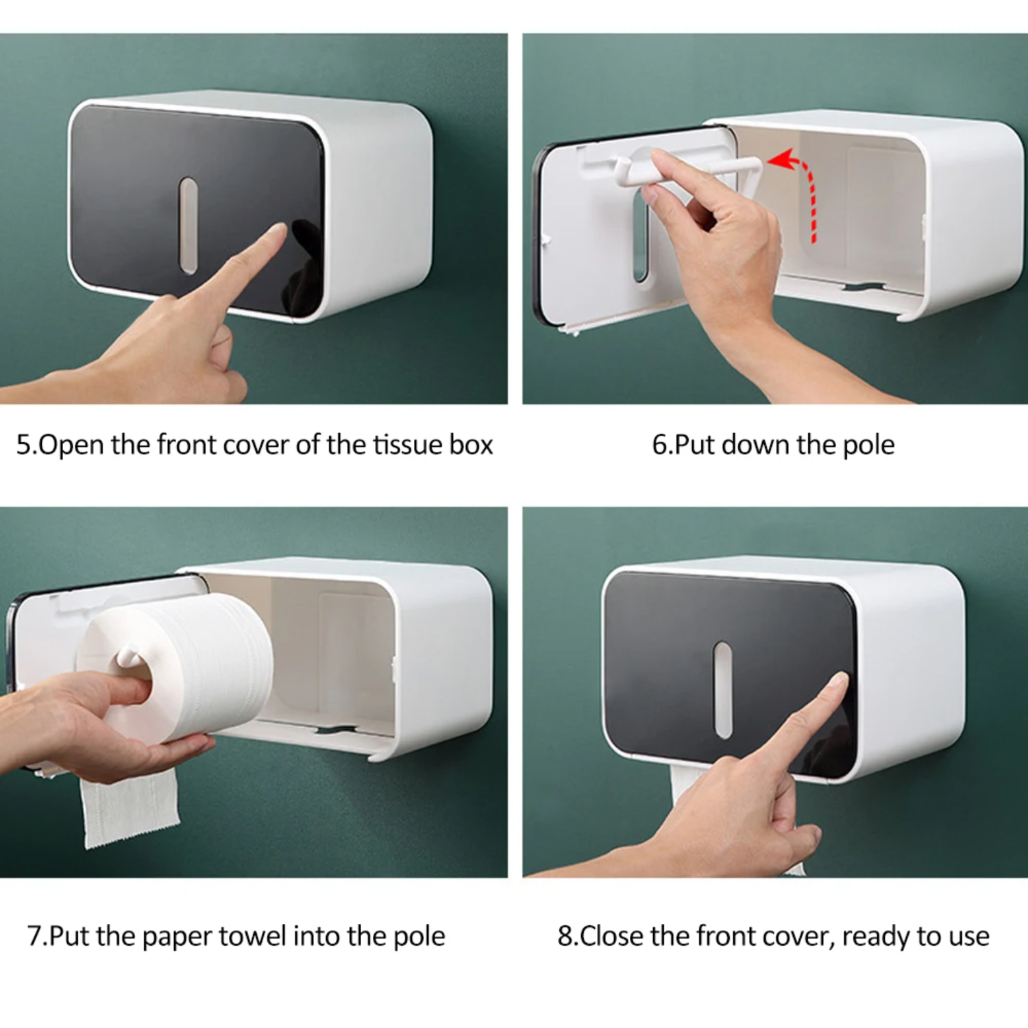 Paper Holder For Toilet Waterp - Toilet Paper Holder บทวิจารณ์และราคา