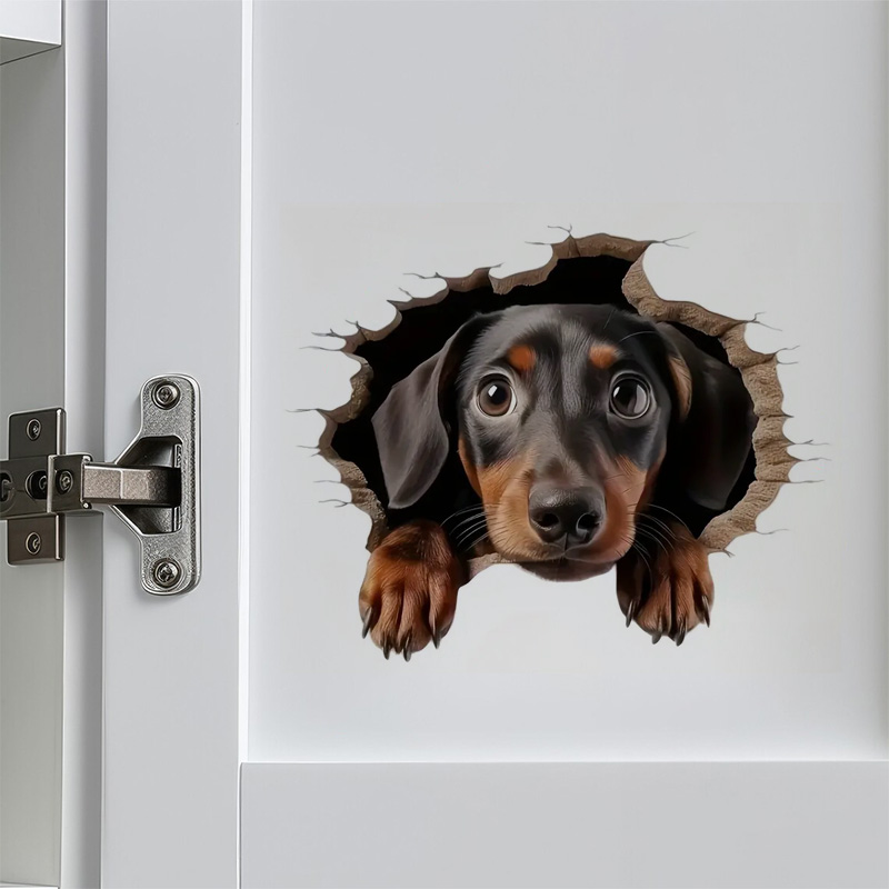 Dachshund Break the Wall 3D Ef - Home Bathroom Break บทวิจารณ์และราคา