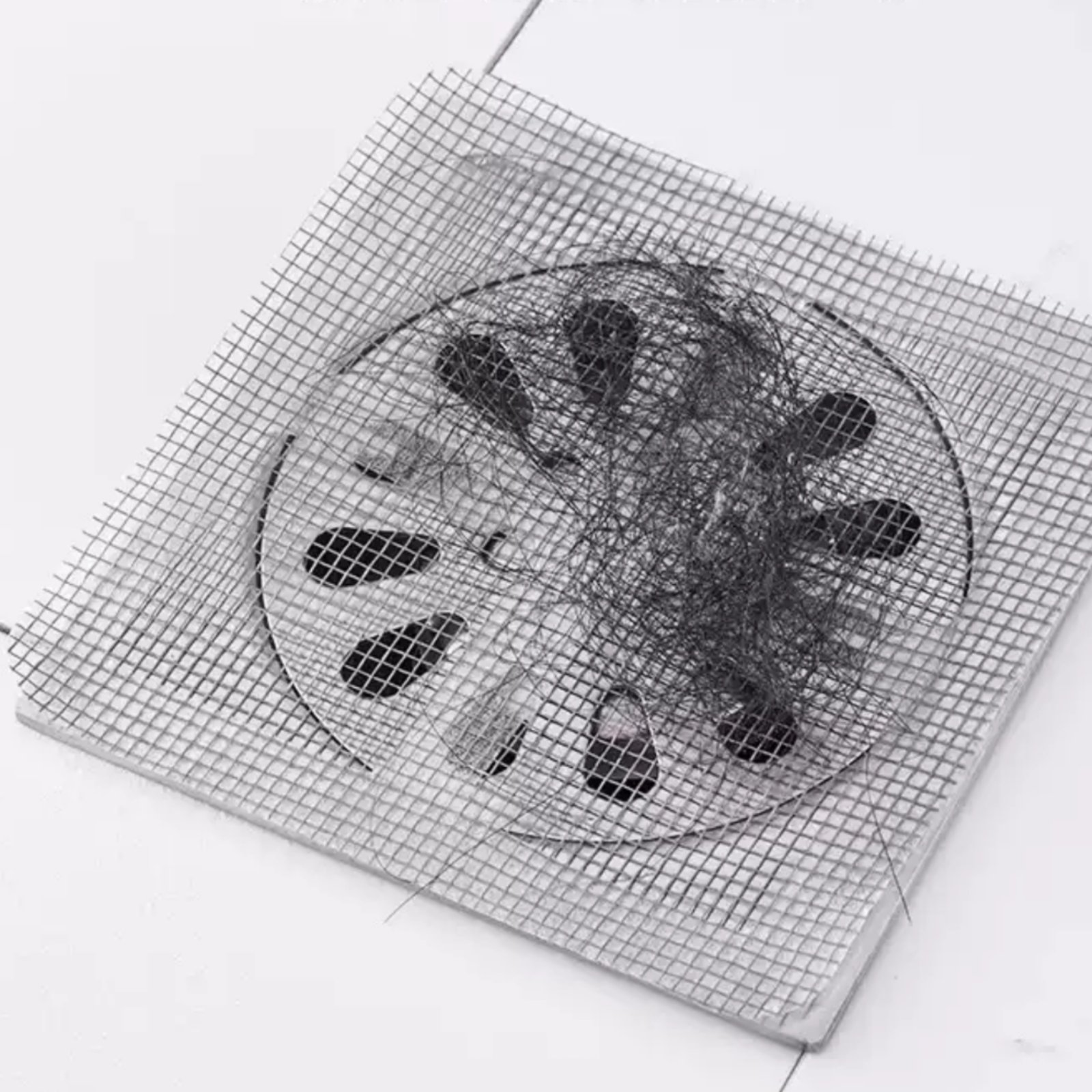 Shower Drain Hair Catcher Anti - Drain Hair Catcher บทวิจารณ์และราคา