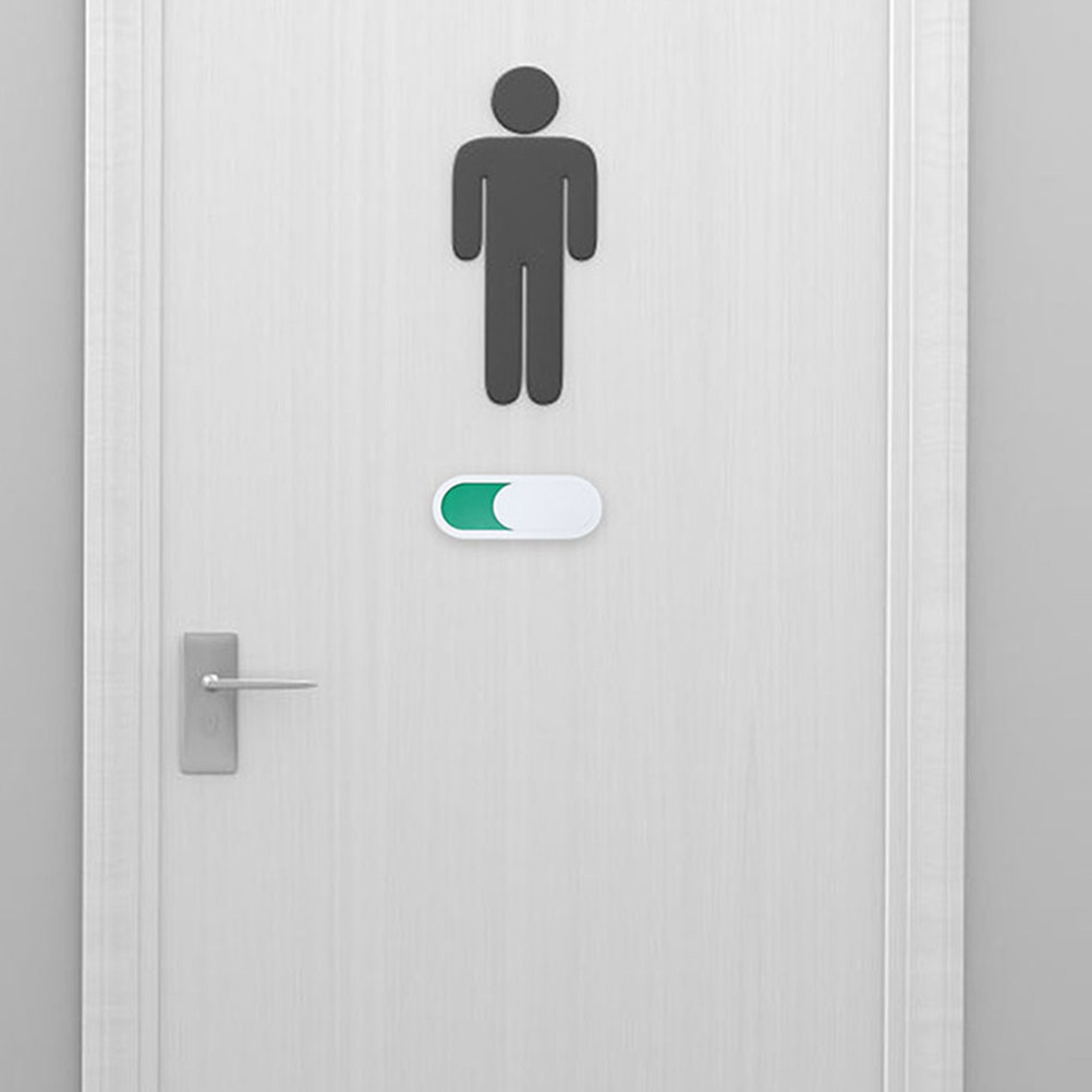 7Pcs Door Sign Sliding Vacant  - Home Bathroom Occupied Sign บทวิจารณ์และราคา