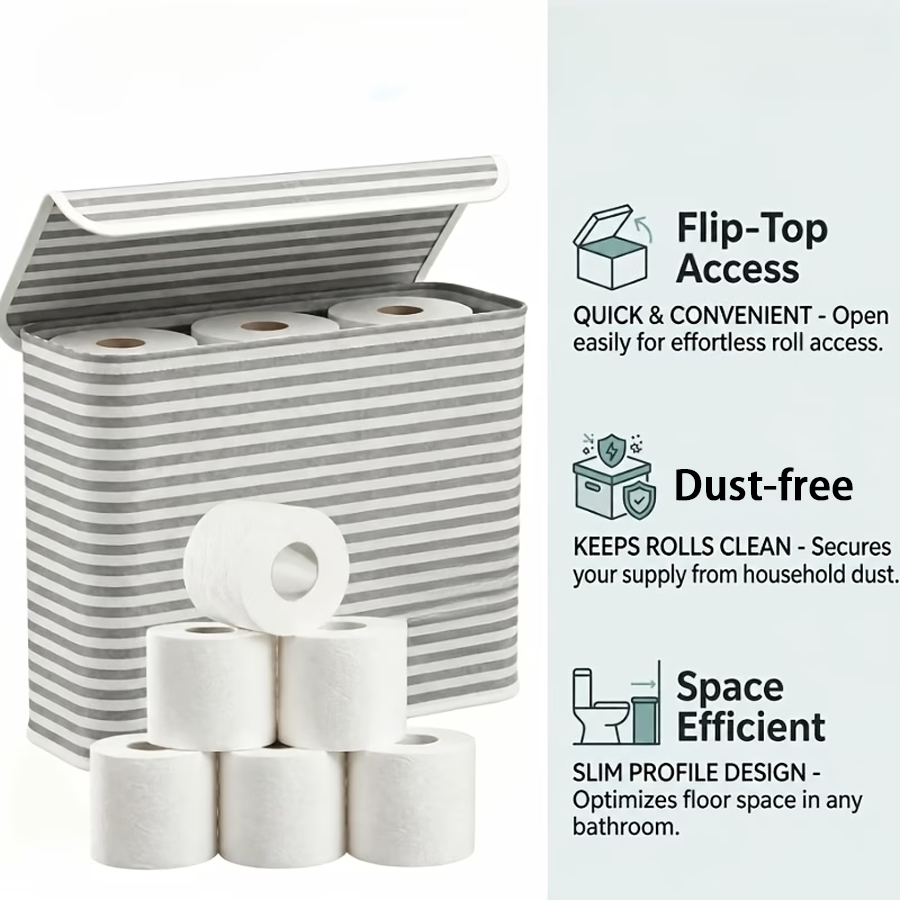 1pc Foldable Toilet Paper Stor - Toilet Paper Holder บทวิจารณ์และราคา