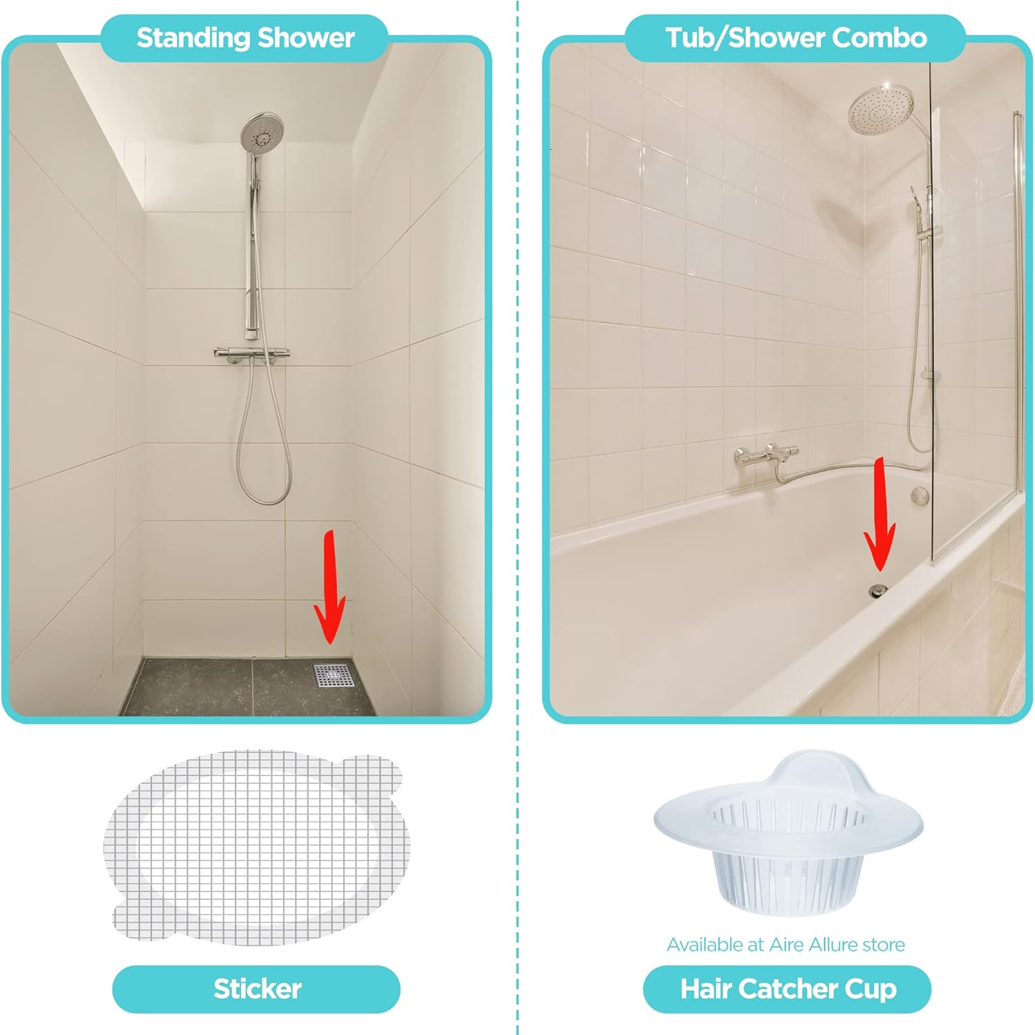 25 Pack Disposable Shower Drai - Drain Hair Catcher บทวิจารณ์และราคา