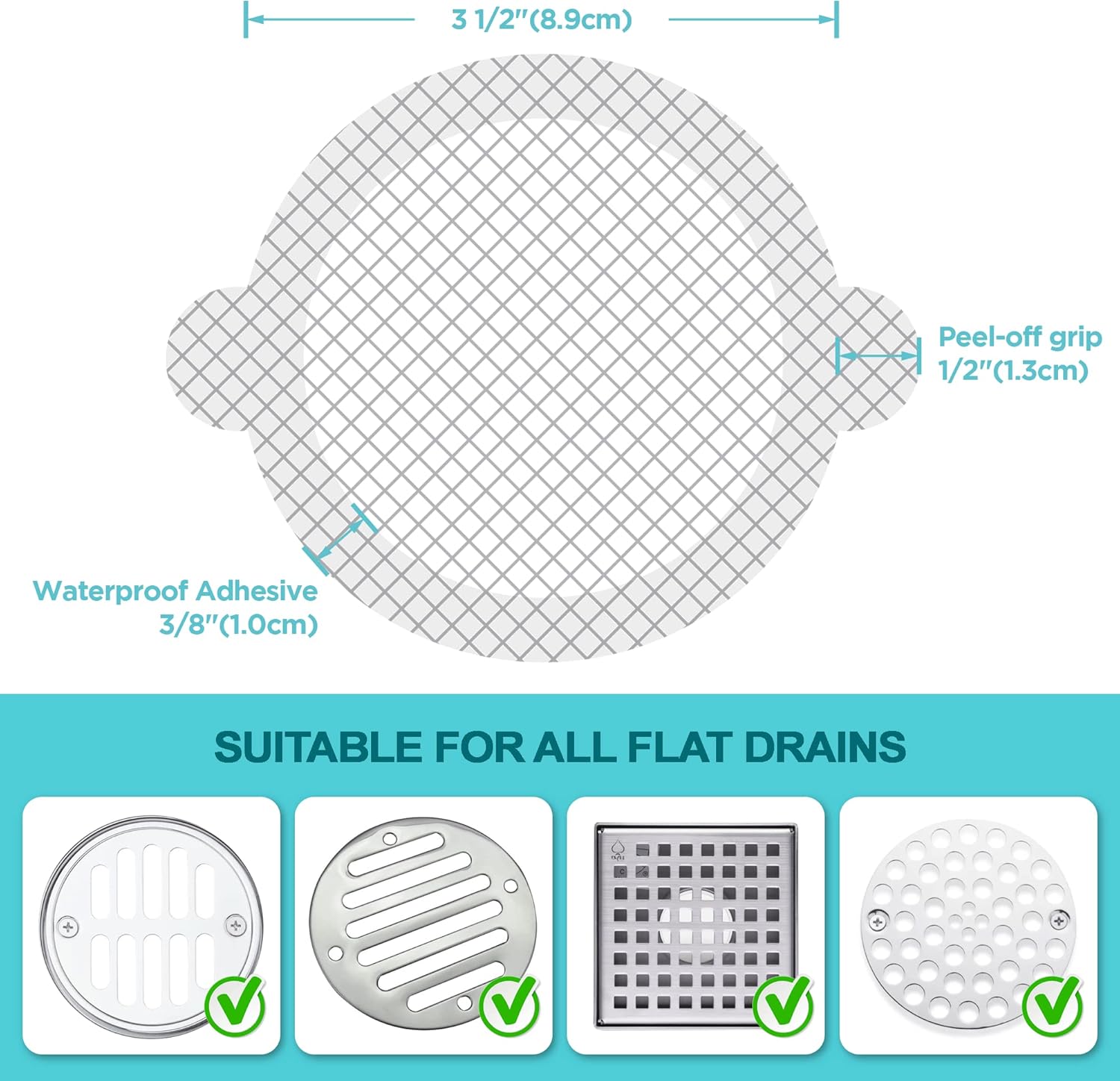 25 Pack Disposable Shower Drai - Drain Hair Catcher บทวิจารณ์และราคา