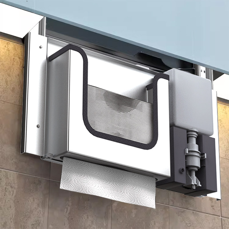 Stainless Steel Hidden Paper T - Home Bathroom Paper Towel Holder บทวิจารณ์และราคา