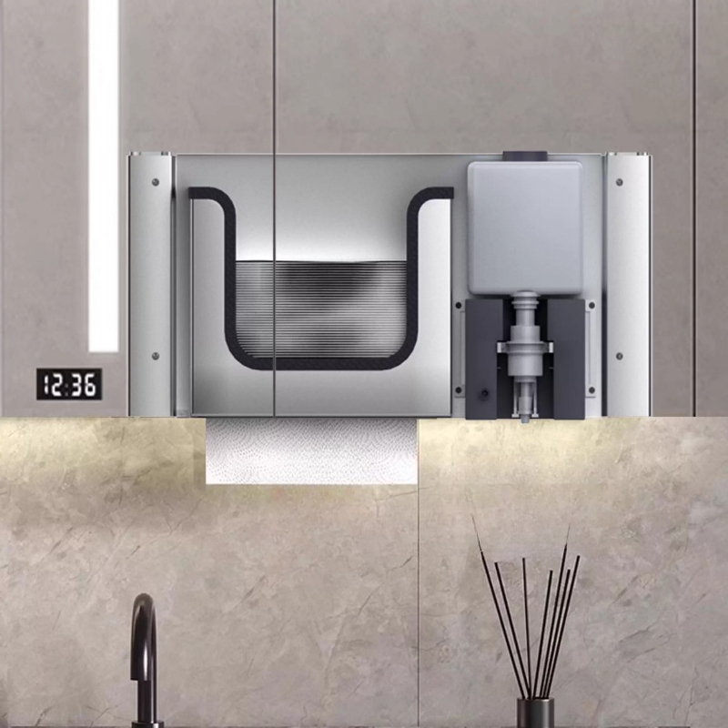 Stainless Steel Hidden Paper T - Home Bathroom Paper Towel Holder บทวิจารณ์และราคา