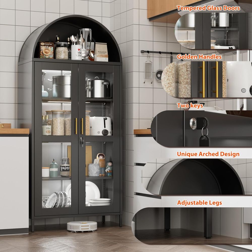 78.74 Tall Metal Arched Cabine - Home & Bathroom Building Products Pte Ltd Reviews บทวิจารณ์และราคา