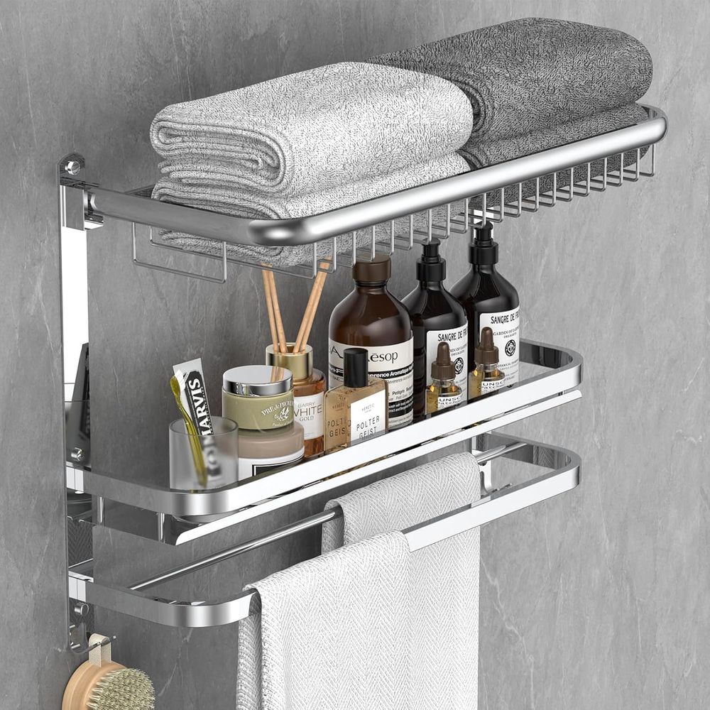 23.22 Inch Wall-Mounted Stainl - Towel Bar Stainless บทวิจารณ์และราคา