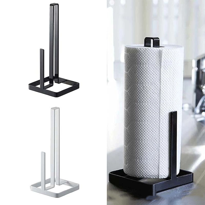 Kitchen Metal Roll Paper Holde - Home Bathroom Paper Towel Holder บทวิจารณ์และราคา