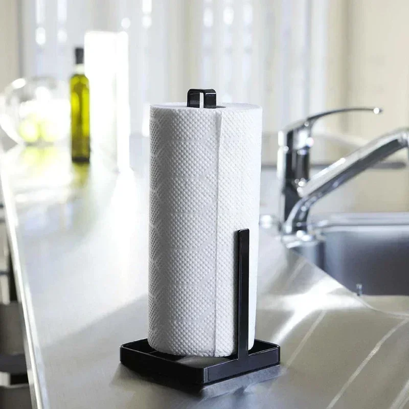 Kitchen Metal Roll Paper Holde - Home Bathroom Paper Towel Holder บทวิจารณ์และราคา