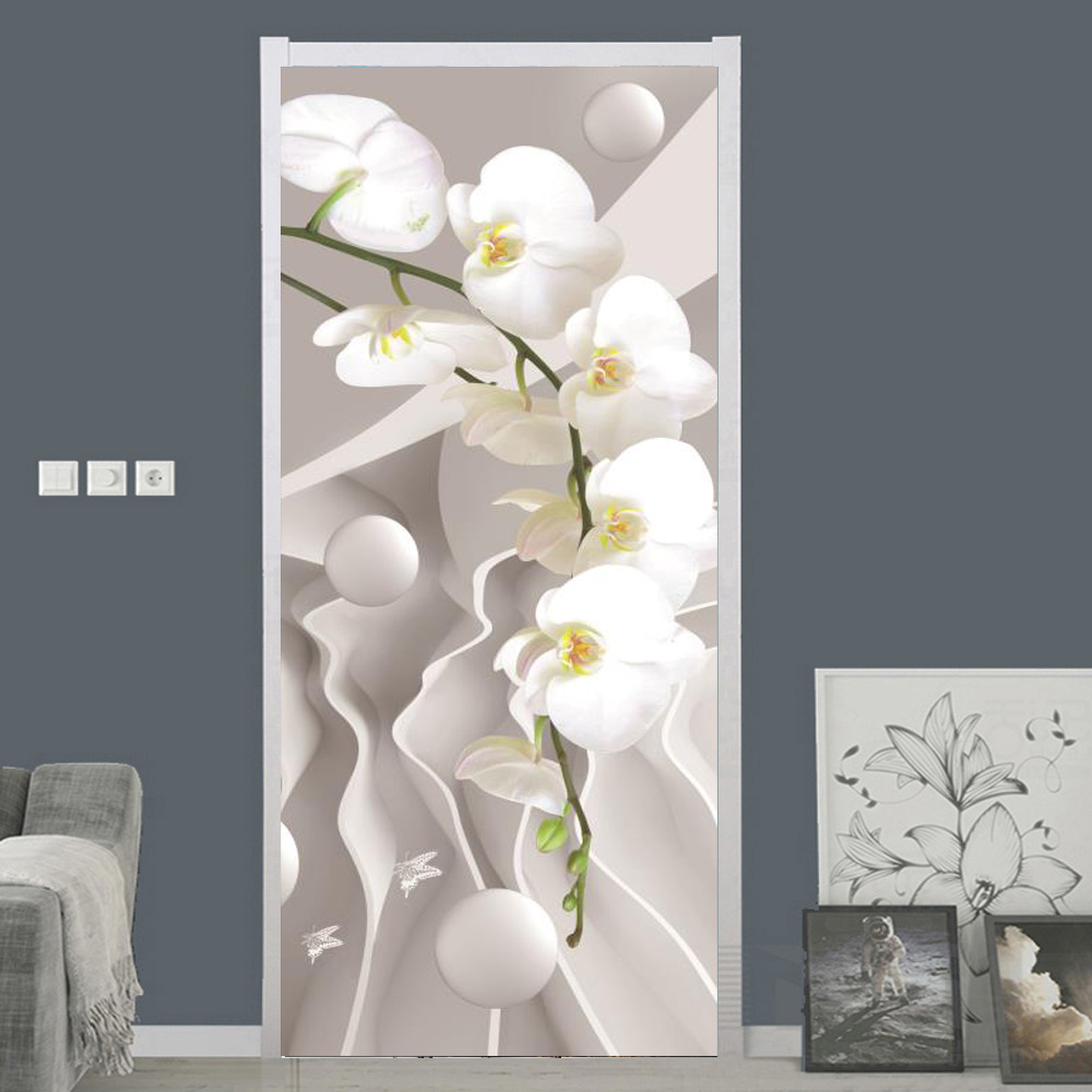White Rose Flower Wallpaper Fo - Home Bathroom Wallpaper บทวิจารณ์และราคา