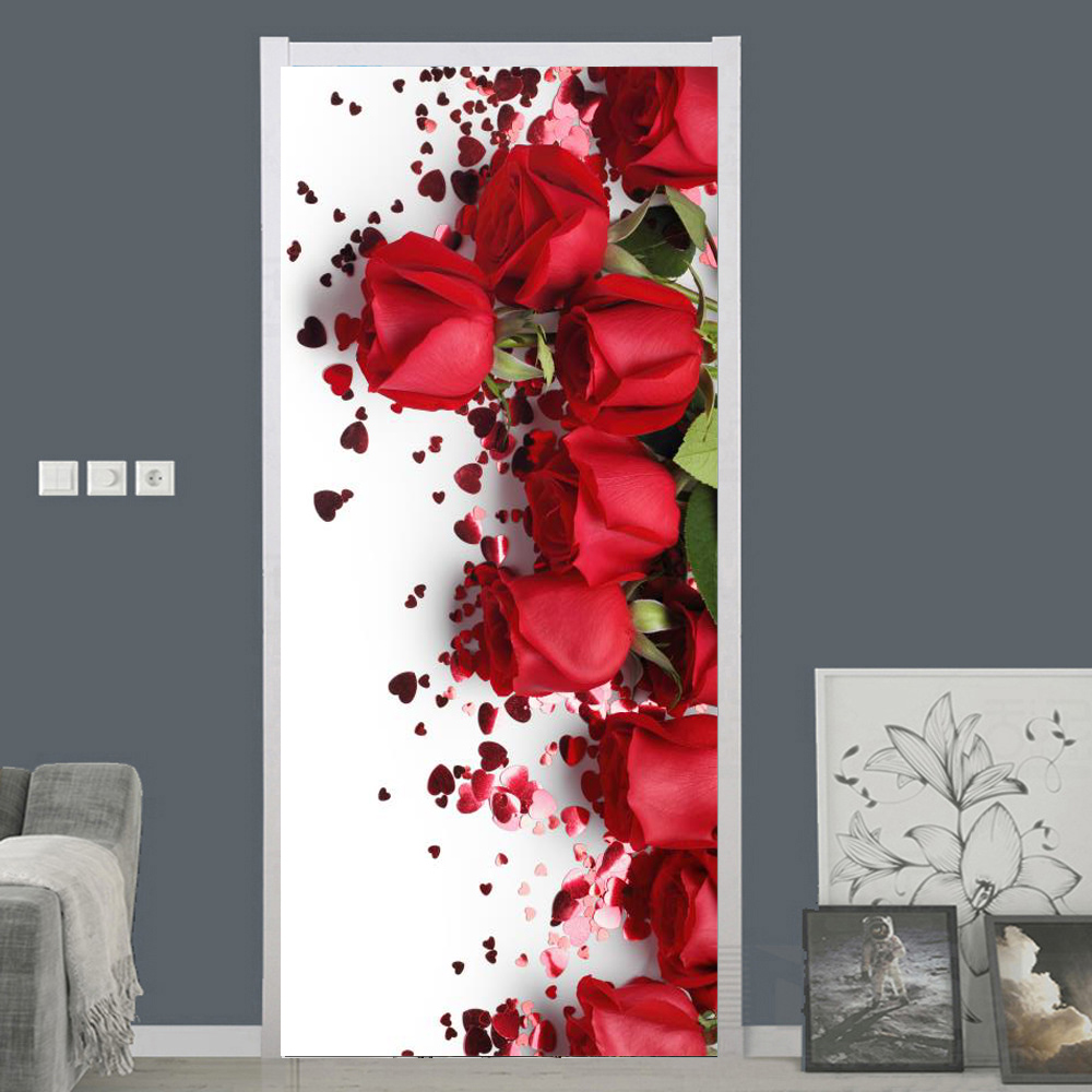 White Rose Flower Wallpaper Fo - Home Bathroom Wallpaper บทวิจารณ์และราคา
