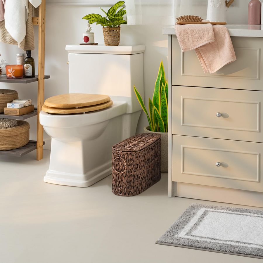 Toilet Paper Storage Basket wi - Toilet Paper Holder บทวิจารณ์และราคา