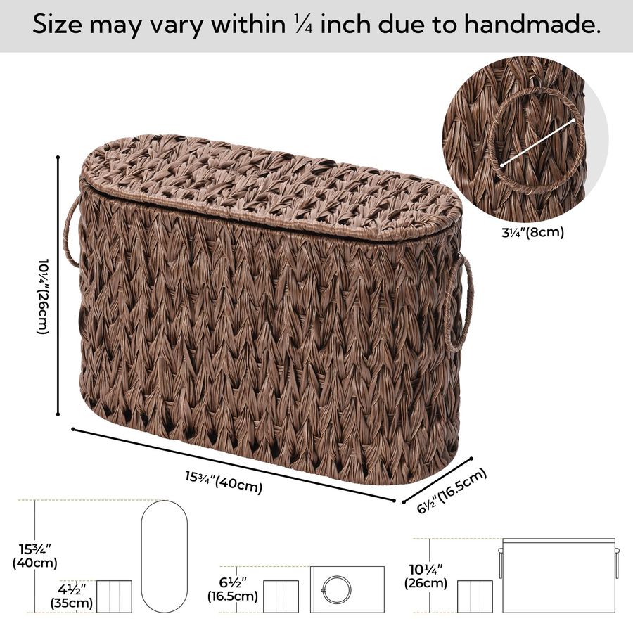 Toilet Paper Storage Basket wi - Toilet Paper Holder บทวิจารณ์และราคา