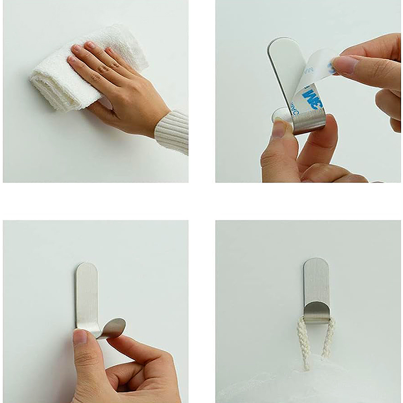 Self Adhesive Strong Wall Hook - Towel Bar Stainless บทวิจารณ์และราคา
