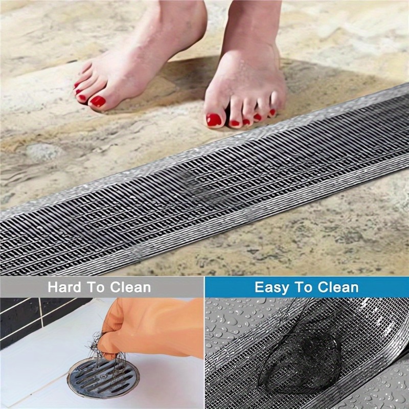 Self-Adhesive Floor Drain Stic - Drain Hair Catcher บทวิจารณ์และราคา